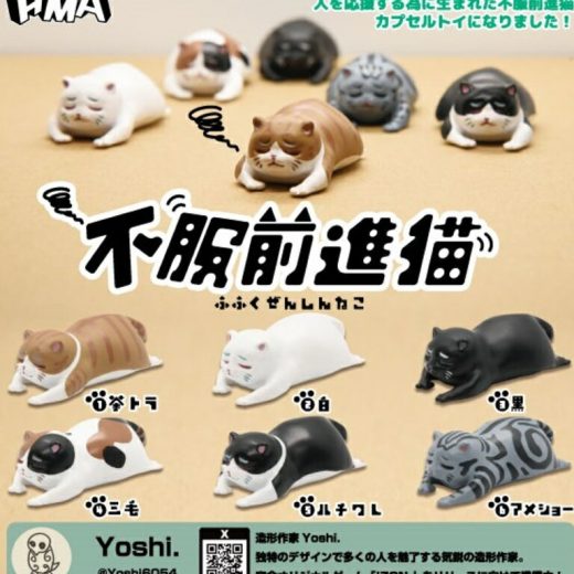 不服前進猫 全6種セット コンプリート 【3月予約】