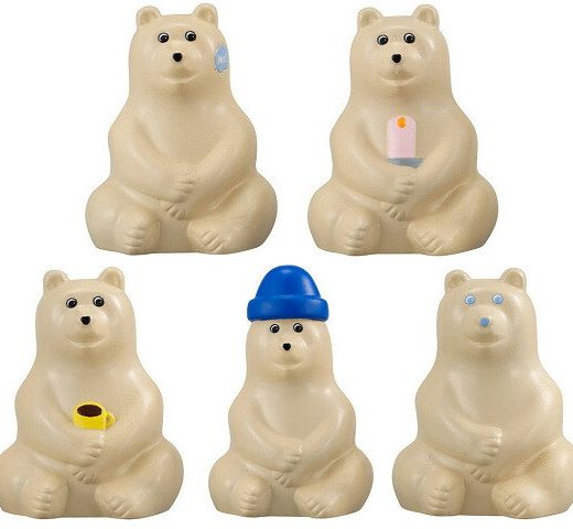 polar bear bank ポーラーベアバンク ならぶんです。 北欧LIFE 全5種セット コンプコンプリートセット