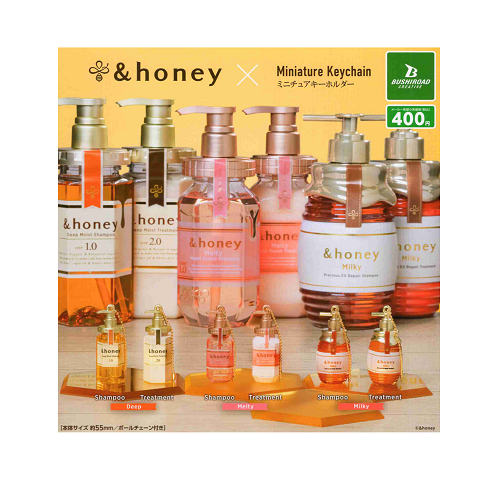 ＆honey ミニチュアキーホルダー vol.1 全6種セットコンプ コンプリートセット