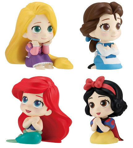 Disney Princess まちぼうけ いつか願いが叶う日まで… 全4種セット コンプ コンプリートセット