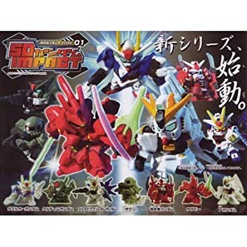 【中古】（非常に良い）ガシャポン　SDガンダム インパクト01 全7種セット