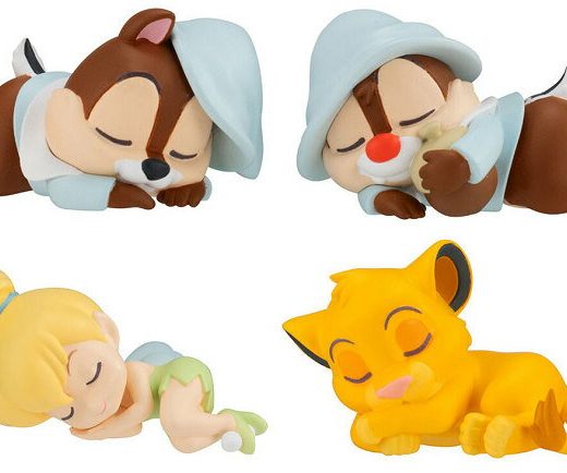 ディズニーキャラクター まだねむたい3 全4種セット コンプ コンプリートセット