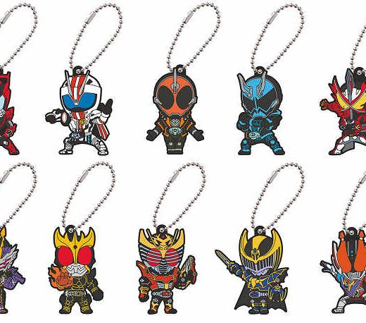 仮面ライダーシリーズ レジェンドライダー カプセルラバーマスコット5 全10種セット コンプ コンプリートセット