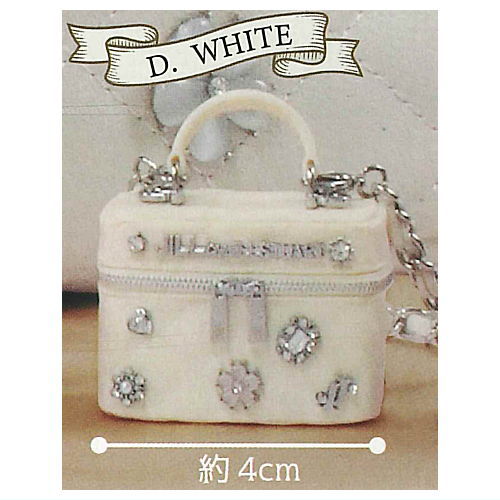 JILL by JILL STUART ミニブローチバニティキーホルダー [4.WHITE]【 ネコポス不可 】