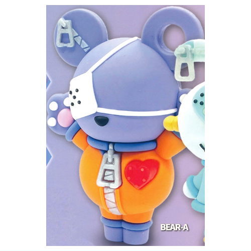 ZIPPERBEAR フィギュアコレクション [1.BEAR-A]【 ネコポス不可 】【C】