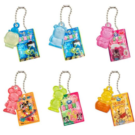 ディズニー＆ピクサーキャラクター 4D GUMMY ミニチュアチャーム 全6種セット BANDAI コンプリート 【在庫品】