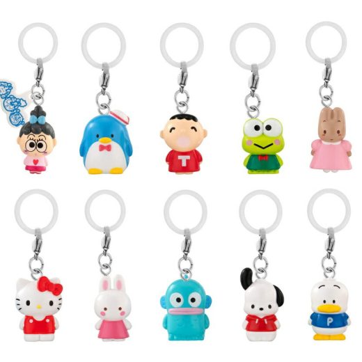 めじるしアクセサリー サンリオキャラクターズオールスターズ Part.1 全10種セット BANDAI コンプリート 【在庫品】