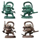 ART IN GASHAPON カエルの金剛力士像 全4種セット BANDAI コンプリート 【在庫品】