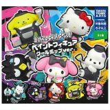 タカラトミーアーツ サンリオキャラクターズ ペイントフィギュア クールポップver. × 全5種セット フルコンプ ガチャガチャ カプセルトイ