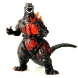 【中古】ゴジラ4 HGシリーズ ガシャポン バーニングゴジラ