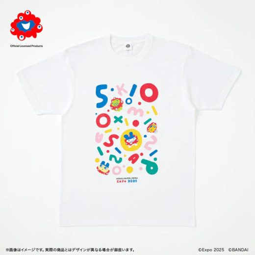 EXPO2025 ミャクミャク たまごっちコラボ 【Tシャツ ホワイト L 大人用】