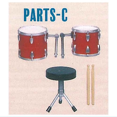 ミニチュアドラムマスコット2 [3.PARTS-C](単品)J.DREAM ガチャガチャ カプセルトイ