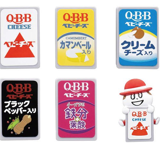 Q・B・Bベビーチーズ はさむんです。でらっくす 全6種セット コンプ コンプリートセット