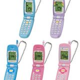 メールケータイ メルプチ ミニチュアチャーム Newカラー 全5種セット コンプ コンプリートセット