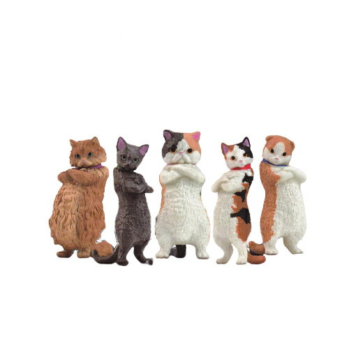 ズン！！ 全5種セット ねこ 猫 キャット フルコンプ ガチャガチャ ネコ ガチャ ガチャ ねこ ガチャガチャ 猫 猫 ガチャガチャ