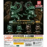 ART IN GASHAPON カエルの金剛力士像 【全4種 コンプリート セット】 ｜ フルコンプ カプセルトイ バンダイ ガチャ ガシャ