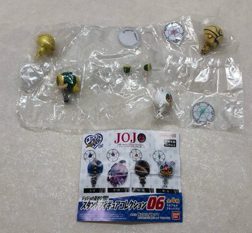 未使用★ジョジョの奇妙な冒険 スタンドフィギュアコレクション カプセルフィギュアコレクション まとめ売り【中古】【008】083