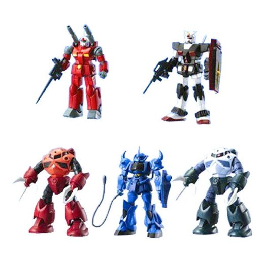 【送料無料】HGシリーズ機動戦士ガンダム HMSセレクション2　全5種バンダイガチャポン　ガシャポン　ガチャガチャ ハイブリッドモビルスーツセレクション2