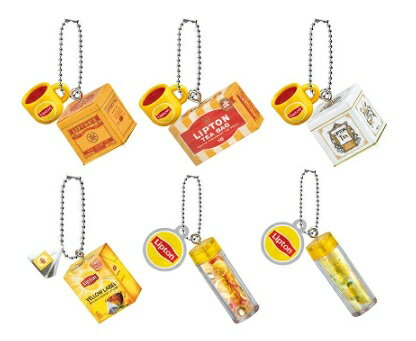 Lipton ミニチュアチャームコレクション2 全6種セット BANDAI コンプリート 【在庫品】