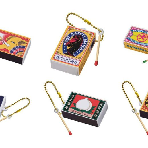 日東社マッチ ミニチュアチャーム 全6種セット BANDAI コンプリート 【在庫品】