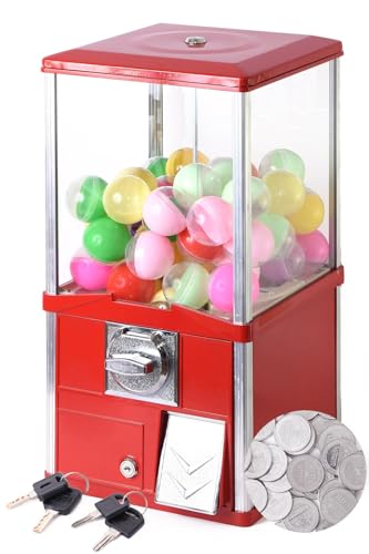 ガチャガチャ 本体 業務用 メダル専用 55mm空カプセル50個 メダル50枚付き みんなのガチャ