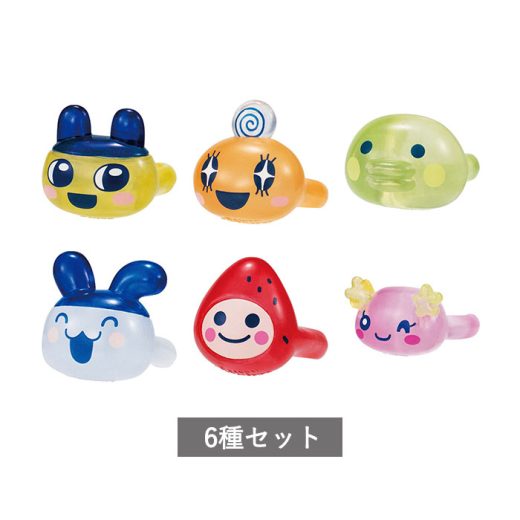 【予約商品 6月発売予定 】たまごっち ぷくっとクリアリング 全6種 セット コンプリート ガチャ がちゃ