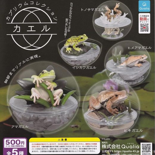 カプリウムコレクション カエル(再販) [全5種セット(フルコンプ)] ガチャガチャ カプセルトイ