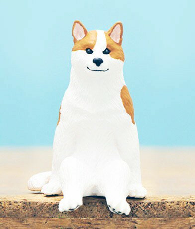 座る犬 ブチ
