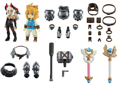 ガシャポンクエスト 獣人の国ポタル編 全7種セット コンプ コンプリートセット
