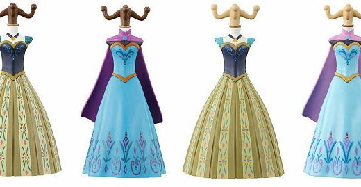 カプセルトルソー ディズニー アナと雪の女王 全4種セット コンプ コンプリートセット