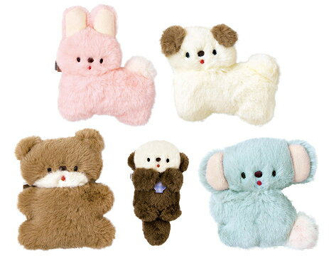 にこやまポッケ ぬいぐるみクリップ 全5種セット コンプ コンプリートセット