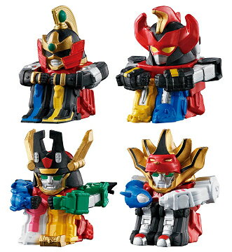 まちぼうけ スーパー戦隊ロボの場合 全4種セット コンプ コンプリートセット