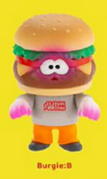 ジャンクフーディーズ フィギュアコレクション カプセル版 Burgie バーギー：B