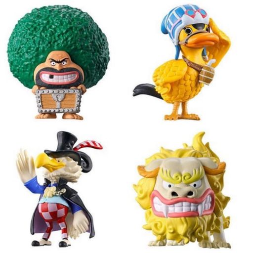 FromTVanimationONEPIECEワンピの実あにまる02ワンピース全4種セットシュリンクカプセル付きガチャ