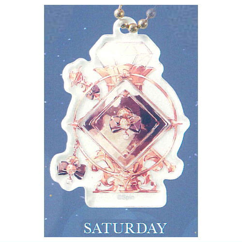 Spin The Weekly Cosmetics Perfume アクリルキーホルダー(再販) [6.SATURDAY]【ネコポス配送対応】【C】