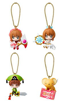 カードキャプターさくら アイテム＆マスコットツインチャーム 全4種セット コンプ コンプリートセット