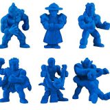 キン肉マン キンケシ25 青ver. 全6種セット コンプ コンプリートセット