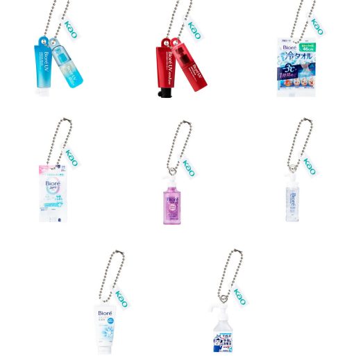 花王 ビオレ ミニチュアチャーム 全8種セット【在庫品】